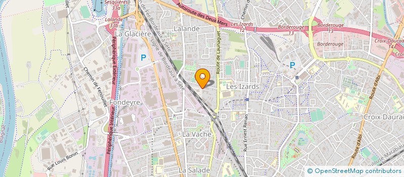 localisation de l'entreprise CRM NETTOYAGE à TOULOUSE