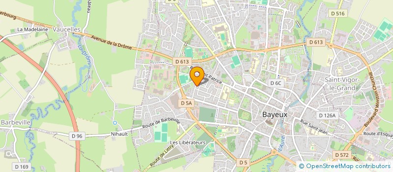localisation de l'entreprise CRM PAYSAGE à MONCEAUX-EN-BESSIN