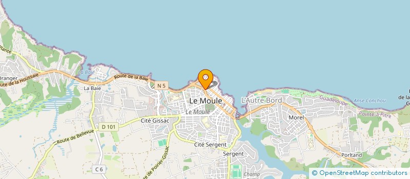 localisation de l'entreprise CRM-PIX à LE MOULE