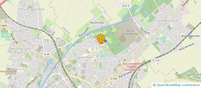 localisation de l'entreprise CRM - PYGMALION à CAMBRAI