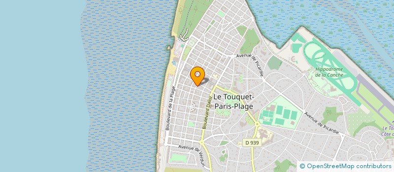 localisation de l'entreprise CRM SERVICES à LE TOUQUET-PARIS-PLAGE
