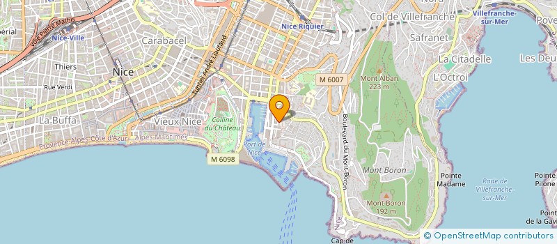 localisation de l'entreprise CRMA à NICE
