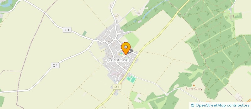 localisation de l'entreprise CRMB  CORBREUSE