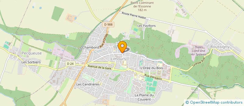 localisation de l'entreprise CRMC  LIMOURS