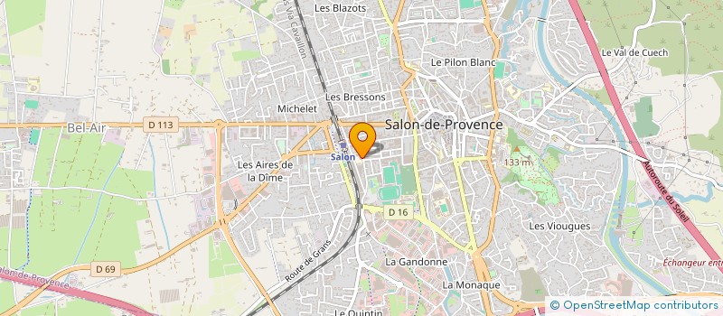 localisation de l'entreprise CRMD  SALON-DE-PROVENCE