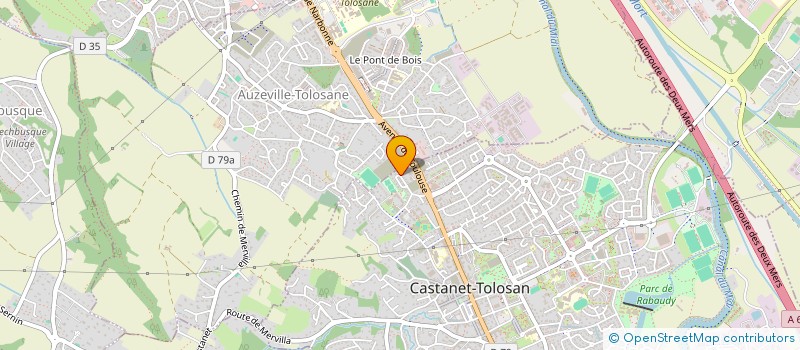 localisation de l'entreprise CRMP à CASTANET-TOLOSAN