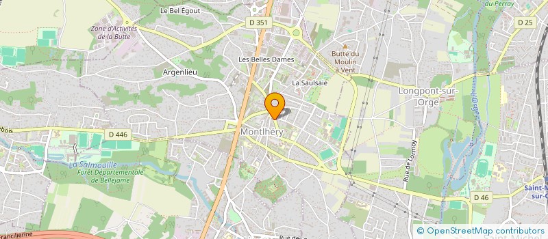 localisation de l'entreprise CRMV  MONTLHERY