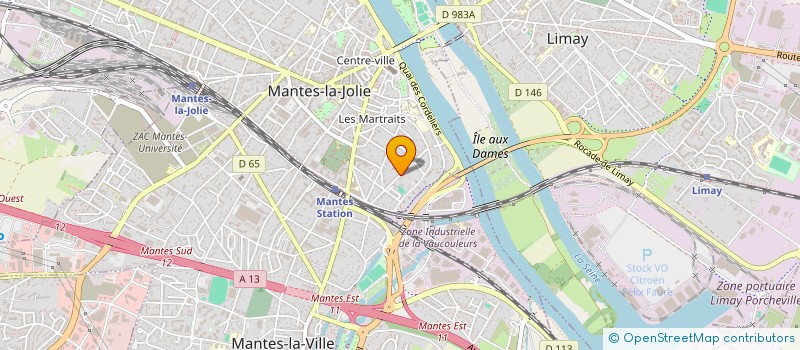 localisation de l'entreprise CRN  MANTES-LA-JOLIE