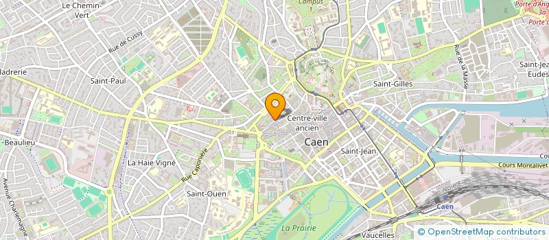localisation de l'entreprise CRNA MALHERBE à CAEN