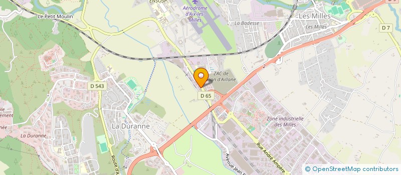 localisation de l'entreprise CRO à AIX-EN-PROVENCE