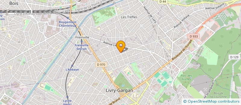 localisation de l'entreprise CRO-B'ART à LIVRY-GARGAN