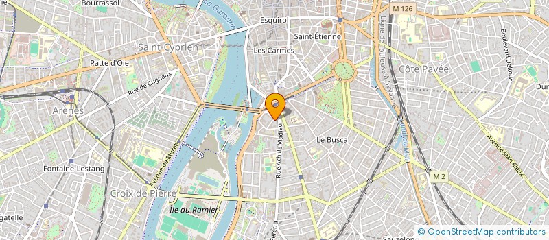 localisation de l'entreprise CRO-MAGNON à TOULOUSE