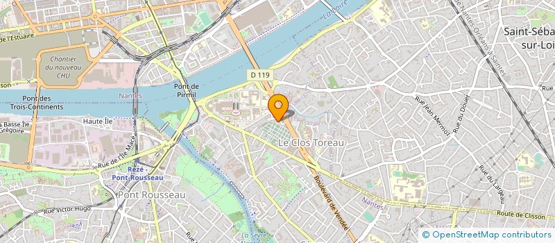 localisation de l'entreprise CRO'Q VACANCES LOISIRS POUR JEUNES à NANTES