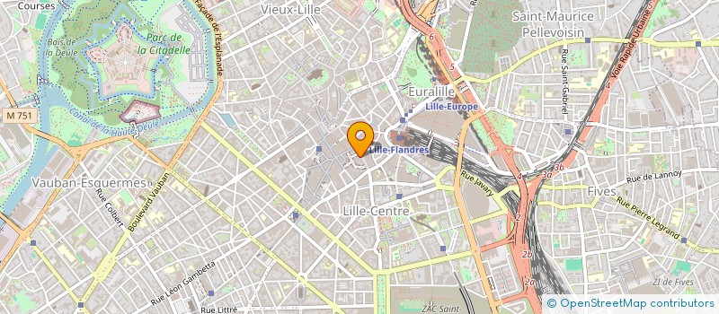 localisation de l'entreprise CROAFUNDING à LILLE