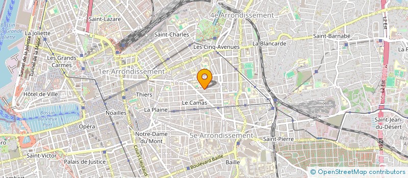 localisation de l'entreprise CROC  MARSEILLE