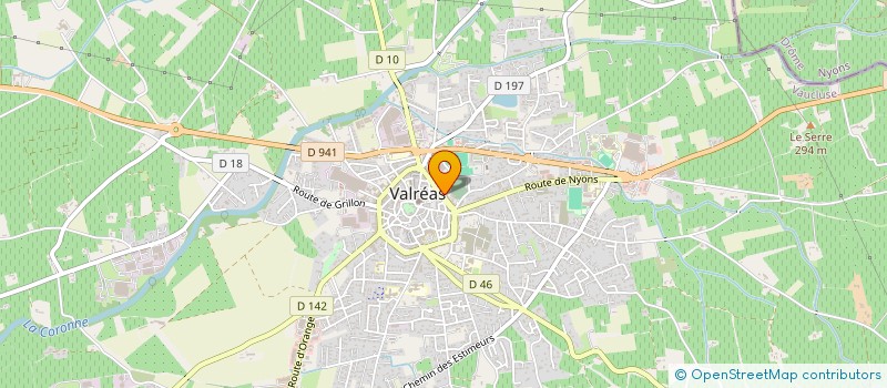 localisation de l'entreprise CROC'MIE à VALREAS