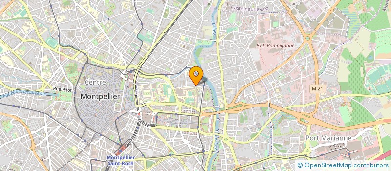 localisation de l'entreprise CROC'OREILLE à MONTPELLIER