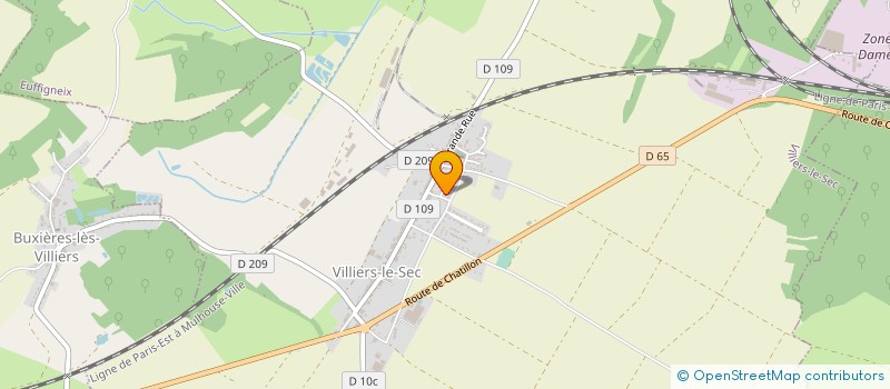 localisation de l'entreprise CROC PENSION à CHAMARANDES-CHOIGNES