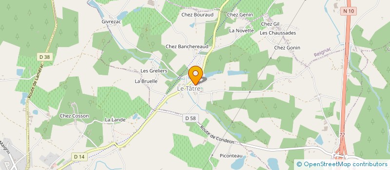 localisation de l'entreprise CROC SECURITE  BAIGNES-SAINTE-RADEGONDE