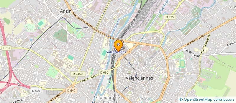 localisation de l'entreprise CROC'TIME VALENCIENNES à VALENCIENNES