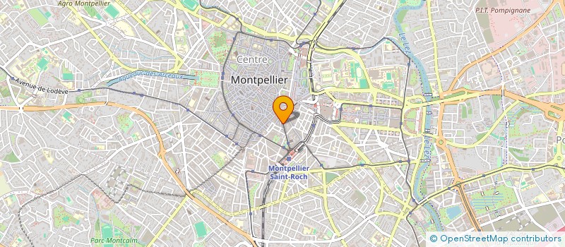 localisation de l'entreprise CROC VITE à MONTPELLIER