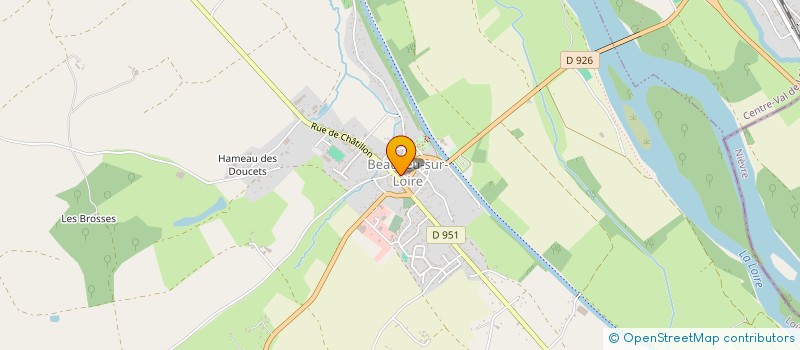 localisation de l'entreprise CROCE à BEAULIEU-SUR-LOIRE