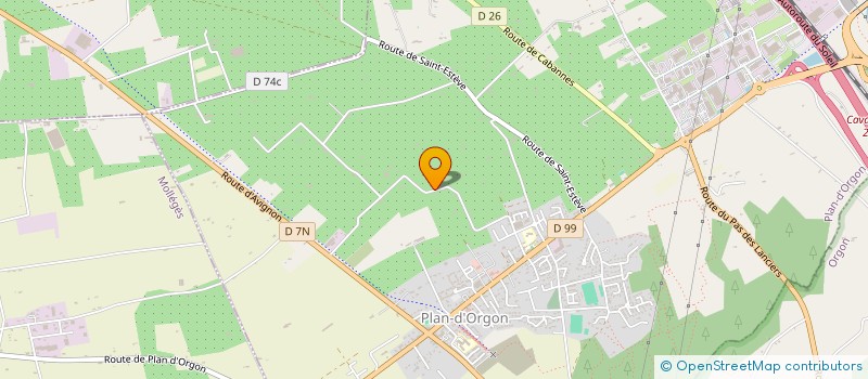 localisation de l'entreprise CROCEO PROVENCE à PLAN-D'ORGON