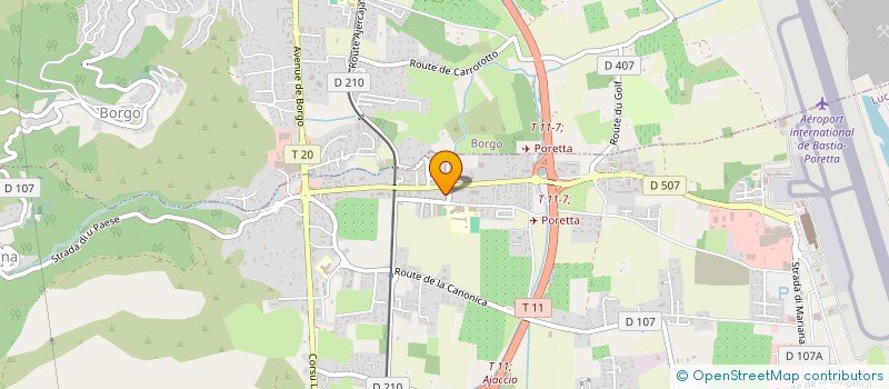 localisation de l'entreprise CROCETTA à BORGO