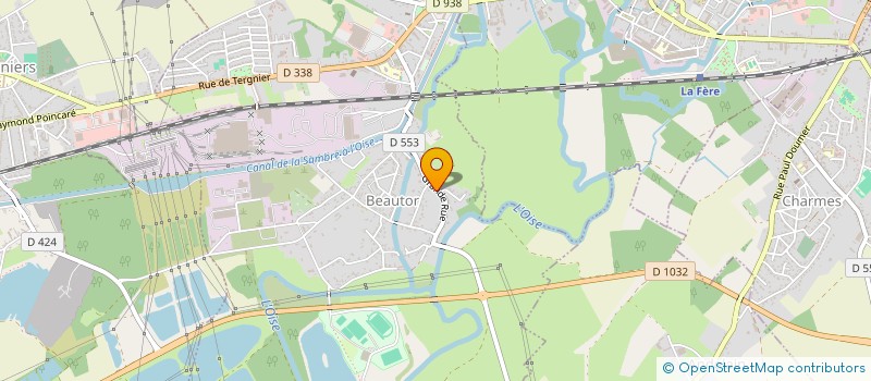 localisation de l'entreprise CROCH'ART  BEAUTOR