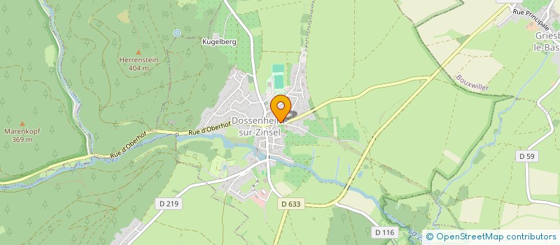 localisation de l'entreprise CROCH' & FEERIES DE NOEL  DOSSENHEIM-SUR-ZINSEL