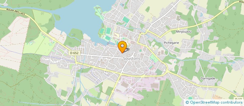 localisation de l'entreprise CROCHES ET SOUPIRS  SOUSTONS