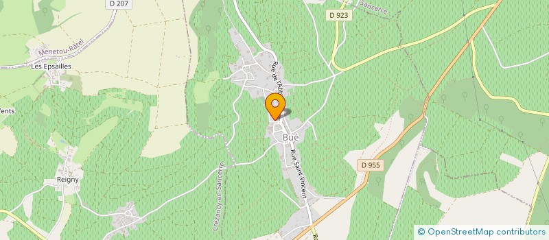 localisation de l'entreprise CROCHET &CROCHET  BUE