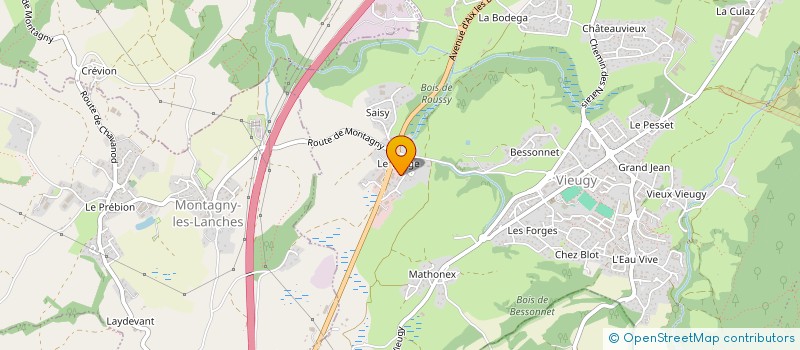 localisation de l'entreprise CROCHON SEBASTIEN ELECTRICITE à ANNECY