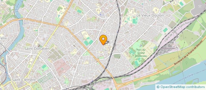 localisation de l'entreprise CROCI  NANTES