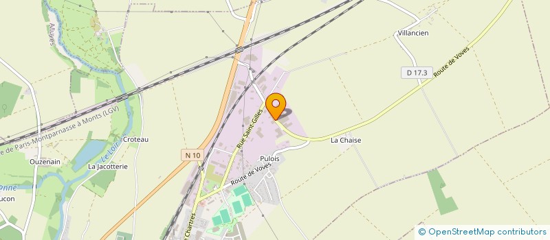 localisation de l'entreprise CROCK à BONNEVAL