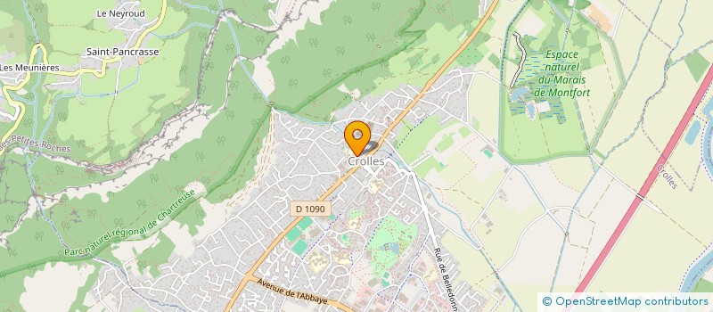 localisation de l'entreprise CROCK AND ZIC  CROLLES