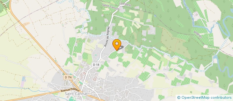 localisation de l'entreprise CROCO AVENTURES  SAINT-CANNAT