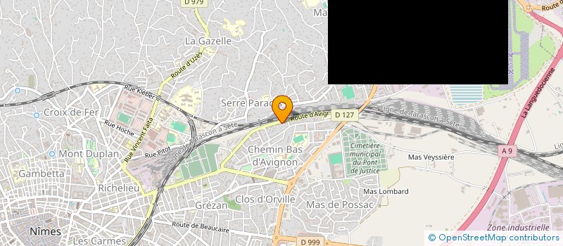 localisation de l'entreprise CROCO DE NIMES à NIMES