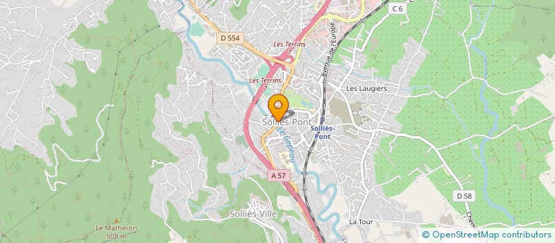 localisation de l'entreprise CROCO-GRILL  LA FARLEDE