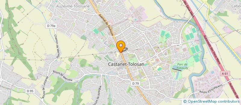 localisation de l'entreprise CROCO LAVAGE à CASTANET-TOLOSAN