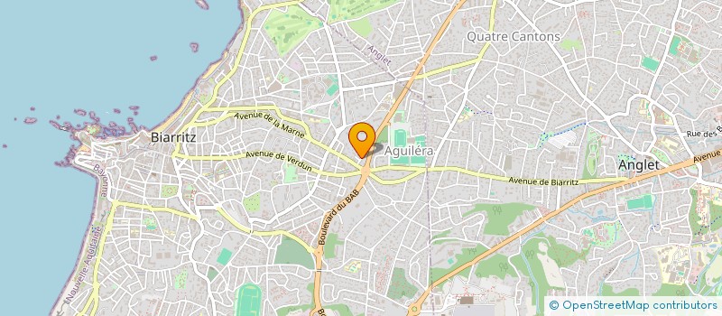 localisation de l'entreprise CROCODILE  BIARRITZ