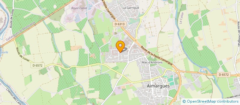 localisation de l'entreprise CROCODONTO  AIMARGUES