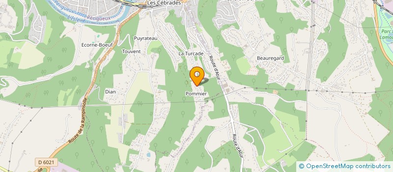 localisation de l'entreprise CROCRORICO  SANILHAC