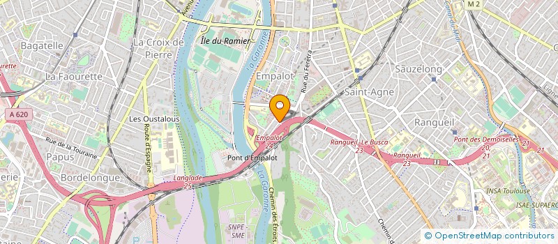 localisation de l'entreprise CROCS MALINS-DES MAITRES RESPONSABLES POUR DES CHIENS CITOYENS ET HEUREUX à TOULOUSE