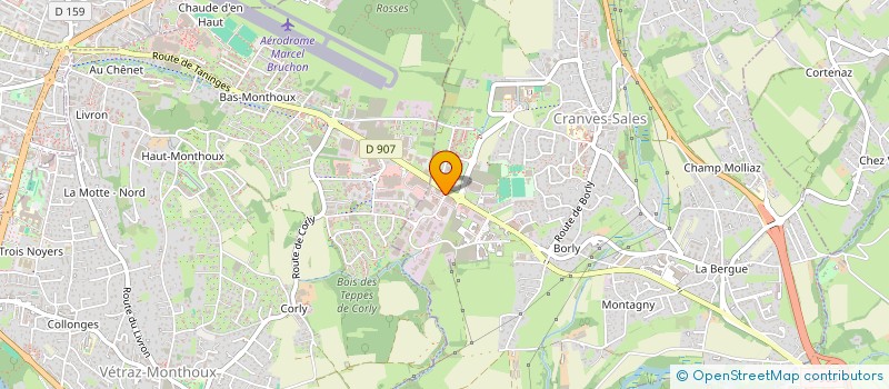 localisation de l'entreprise CROCUS à CRANVES-SALES