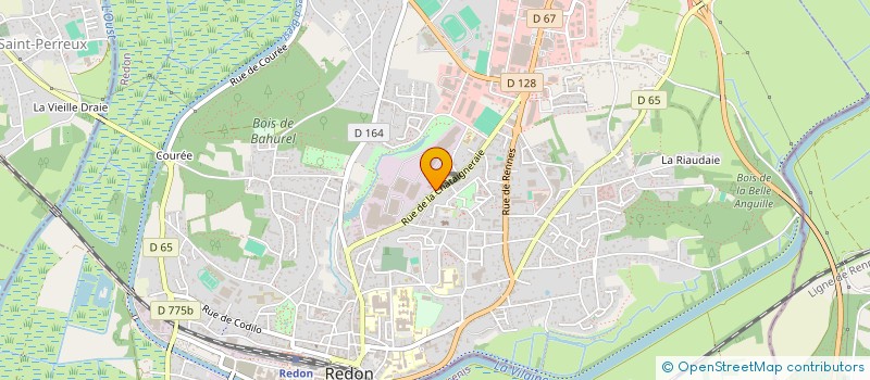 localisation de l'entreprise CROCUS  REDON