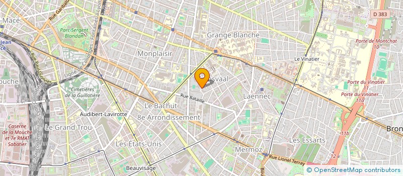 localisation de l'entreprise CROCUS IMMO  LYON