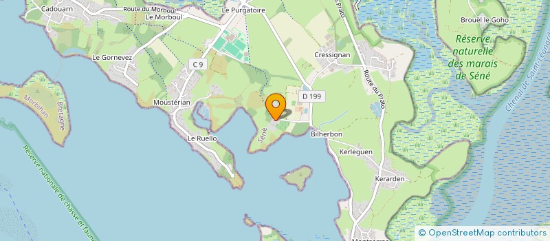 localisation de l'entreprise CRODOUAR à SENE