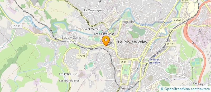 localisation de l'entreprise CROHAS SANI CONFORT à LE PUY-EN-VELAY