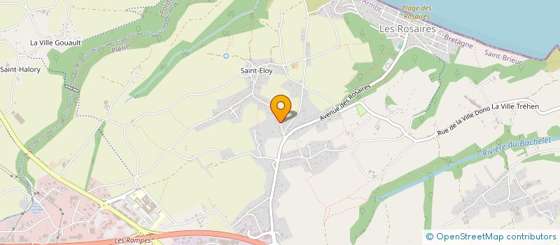 localisation de l'entreprise CROHEN  PLERIN